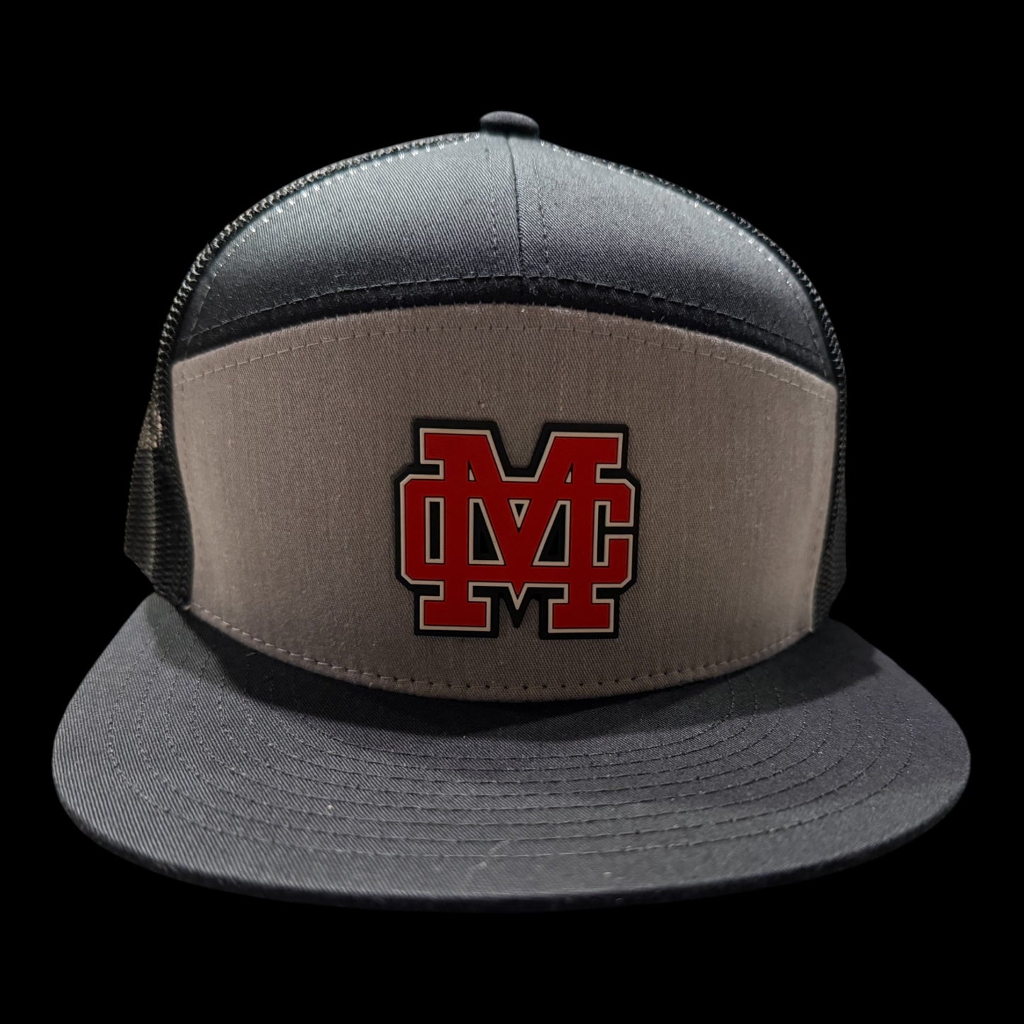 MC Bulldogs - Black / Gray 7 panel