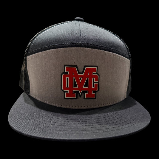 MC Bulldogs - Black / Gray 7 panel